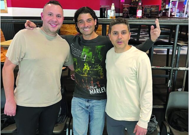 Henry Abadi (R), Michael Eckstein (C), Sonny Fakse (L)